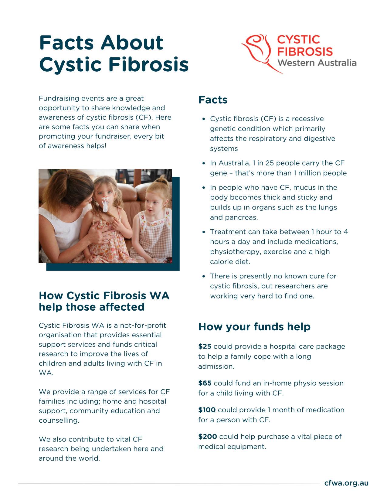 Facts About Cystic Fibrosis